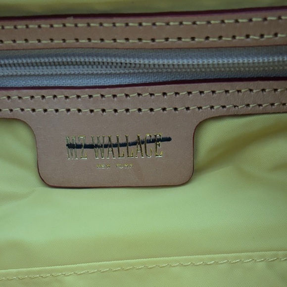 MZ Wallace Women’s Backpack in Black with Yellow Accents and includes pouch - Picture 2 of 6